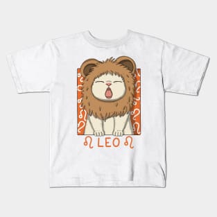 Leo Neko Kids T-Shirt